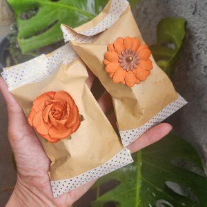 Love Thyself Wax Melts- Baby Pink with White Rose Petals
